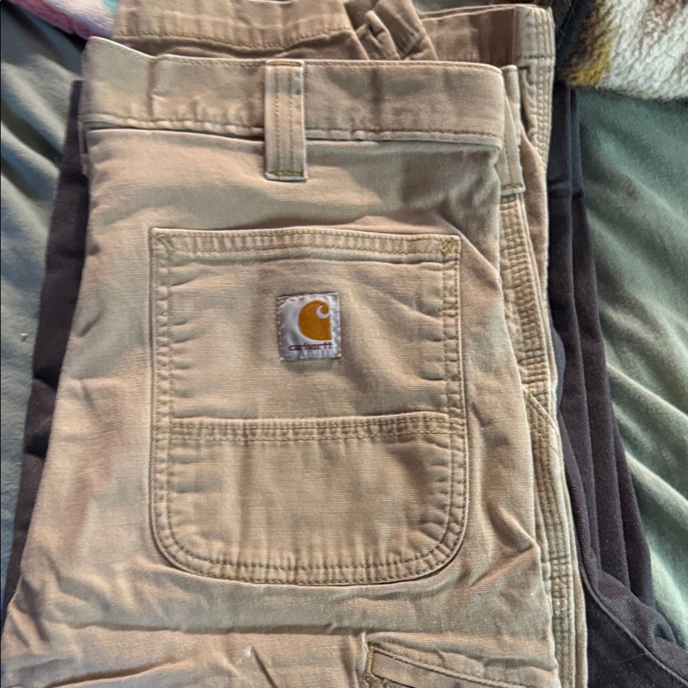 Carhartt Khaki Utility Pants